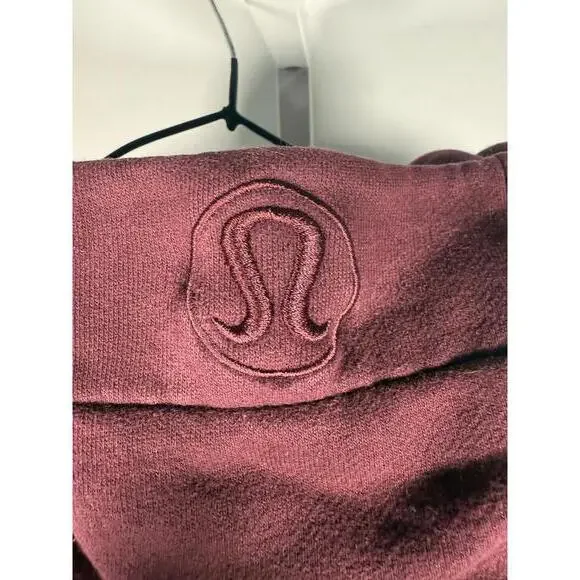 Lululemon Scuba Hoodie *Light Cotton Fleece Arctic Plum Size 10 - Picture 6 of 8